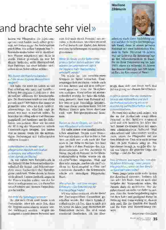 Vorschauseite 2: Der Austausch mit dem Berufsverband brachte sehr viel