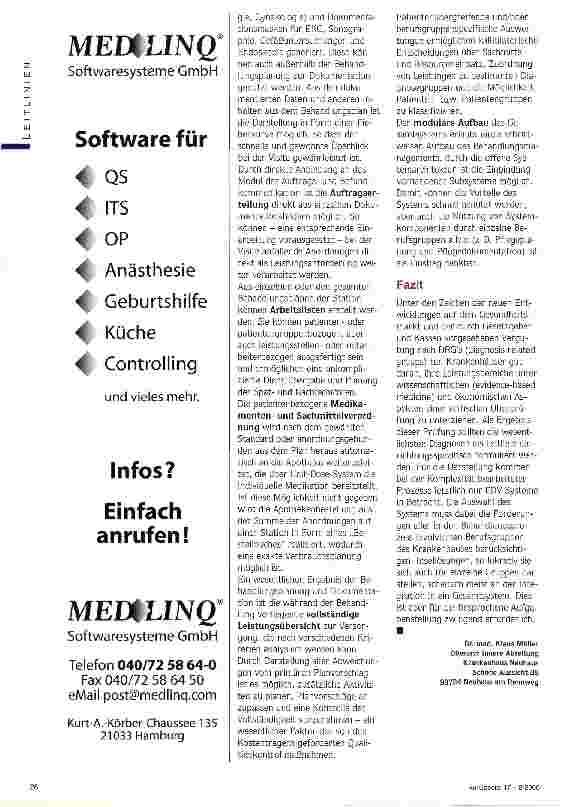 Vorschauseite 5: Leitlinien müssen leben Von der Idee zur EDV-gestützten Bearbeitung