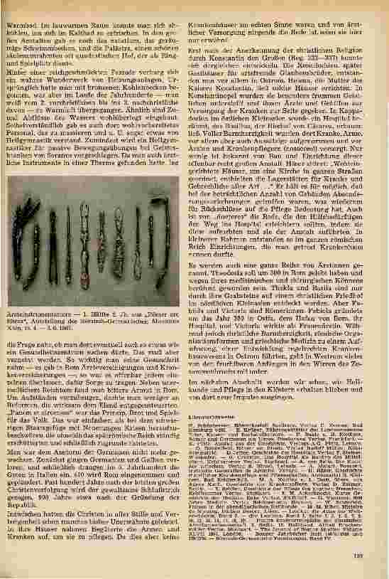 Vorschauseite 3: Die Entwicklung des Krankenhauswesens in der Geschichte Die Römer (III)
