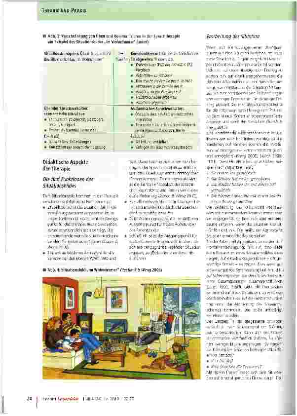 Vorschauseite 3: Der situative Ansatz in der Aphasietherapie Teil 2: Sprachdidaktische Grundlagen für die therapeutische Arbeit