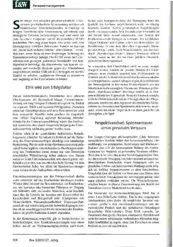 Vorschauseite 2: Führen, Vertrauen, Verantworten