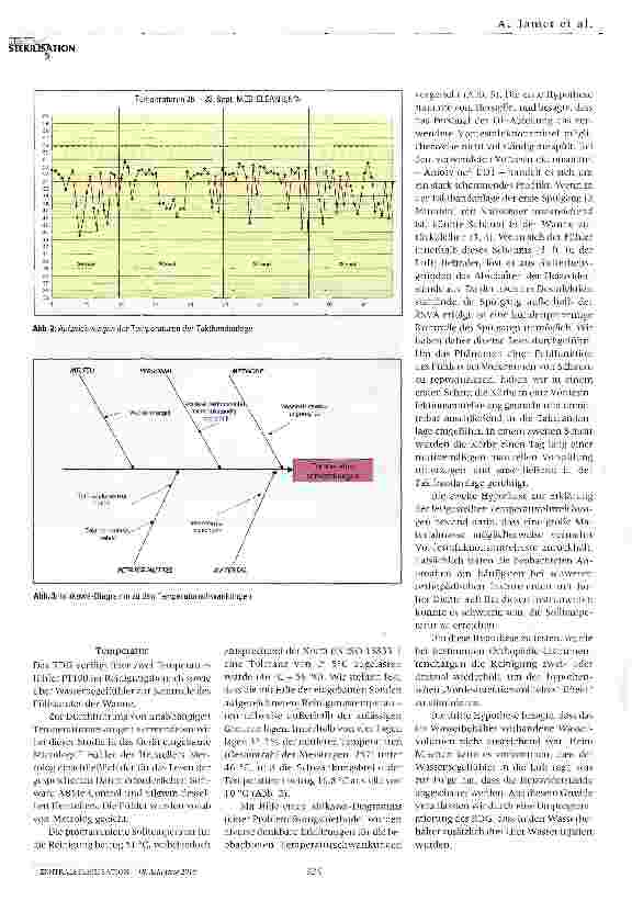 Vorschauseite 2: Optimierung und Überwachung der Reinigungsparameter in Mehr kammer -Reinigungsund Desinfektionsgeräten