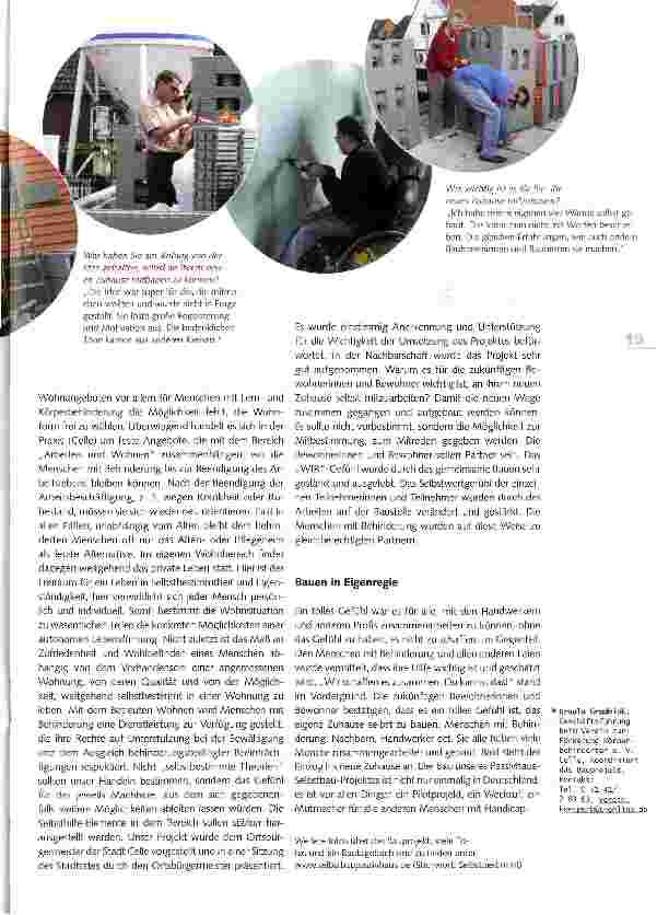 Vorschauseite 2: Hausbau in Eigenregie