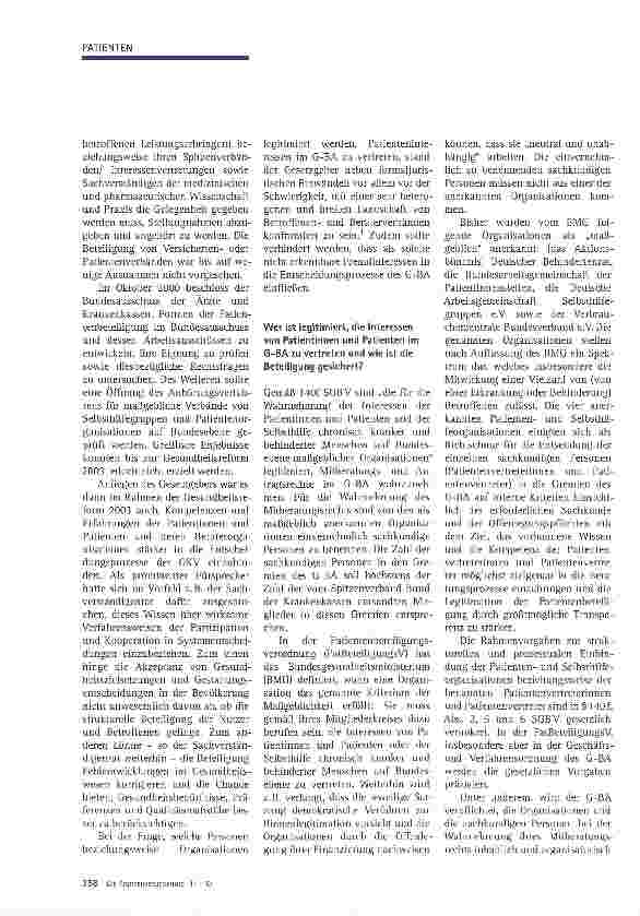 Vorschauseite 2: Betroffenen Perspektive trifft auf Systemerfordernisse