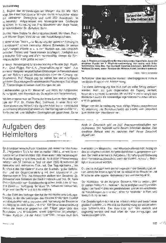 Vorschauseite 1: Aufgaben des Heimleiters