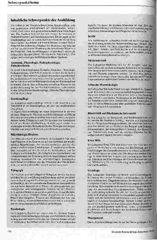 Vorschauseite 4: Hochschulstudium Pflegemanagement - Notwendigkeit und Erfahrung