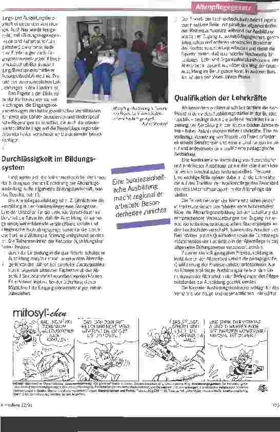 Vorschauseite 4: Der Zeitpunkt ist verpaßt Kasseler Ausbildungskonferenz will keine bundeseinheitliche Regelung