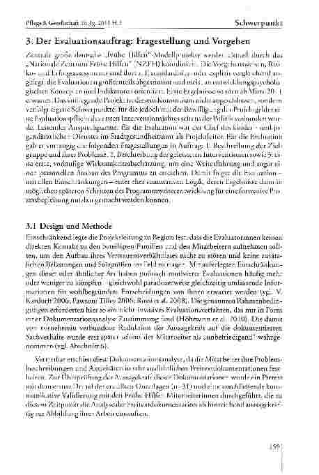 Vorschauseite 6: Kinderschutz durch „Frühe Hilfen: Zentrale Evaluationsergebnisse zum ersten Programmjahr in einer Großstadt