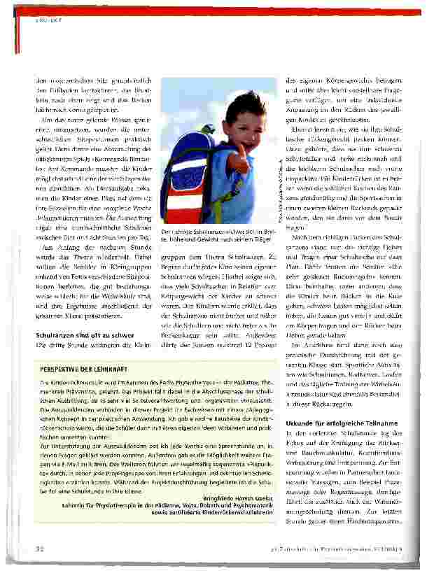Vorschauseite 3: Kinderrückenschule