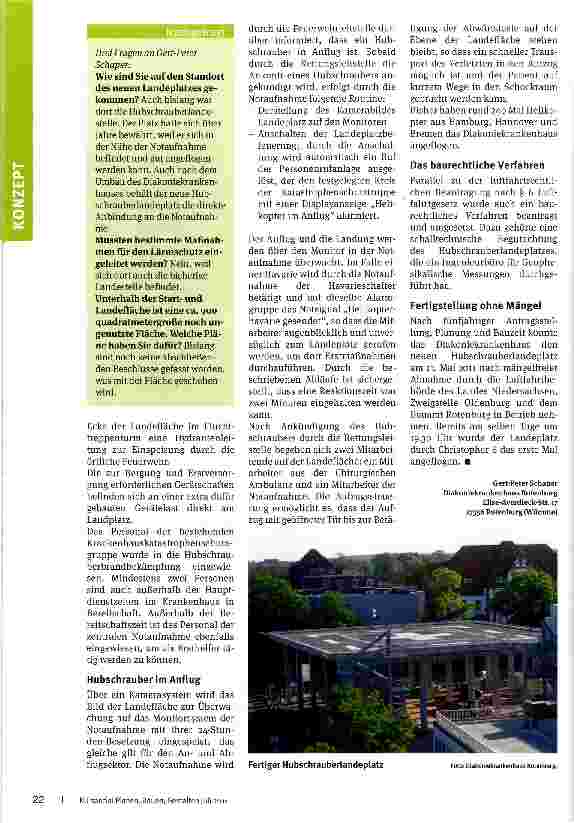 Vorschauseite 3: Hubschrauber im Anflug