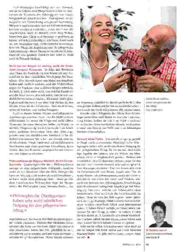 Vorschauseite 2: Philosophie als Kompass auf dem Weg ins Glück
