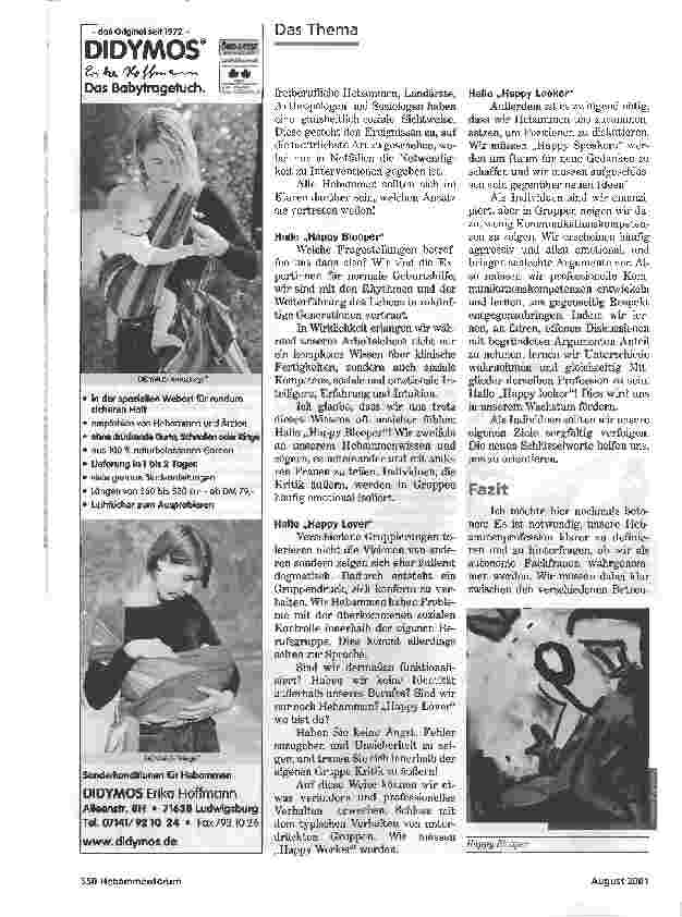 Vorschauseite 3: HAPPY EFFECTIVE MIDWIVES