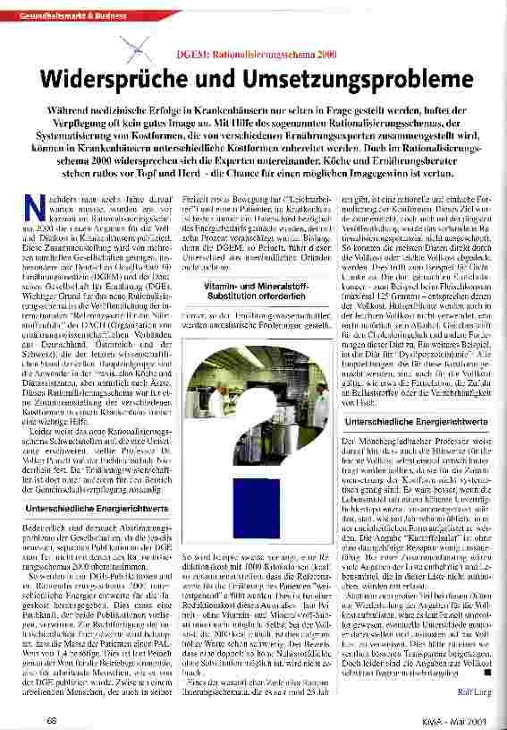 Vorschauseite 1: Widersprüche und Umsetzungsprobleme