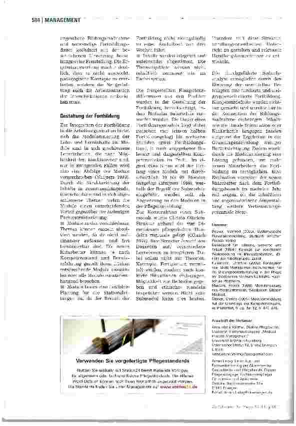 Vorschauseite 4: Spezialbereich ohne Spezialisten?