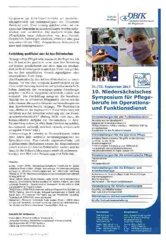 Vorschauseite 2: Schwester, Übersetzung bitte!