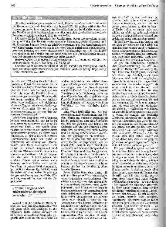 Vorschauseite 2: Familien wirksam helfen Das Familienaktivierungsmanagement setzt auf Empowerment
