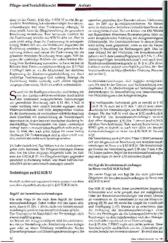 Vorschauseite 4: Rechtliche Grundlagen zur Berechnung von Investitionskosten