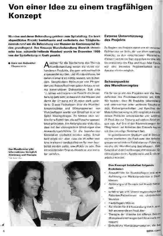 Vorschauseite 1: Von eine Idee zu einem tragfähigen Konzept