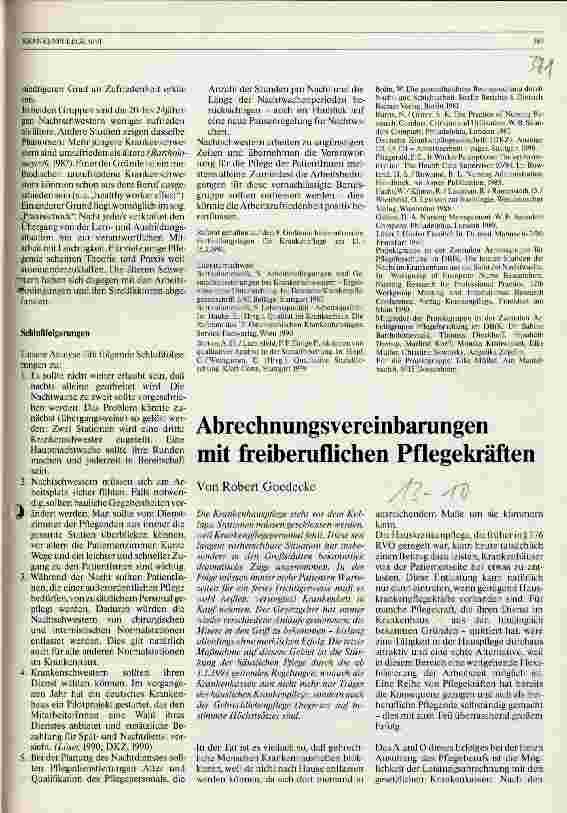 Vorschauseite 4: Arbeitszufriedenheit von Pflegepersonal im Nachtdienst - Bericht der Projektgruppe Die letzten Stunden der Nacht im Krankenhaus. ..