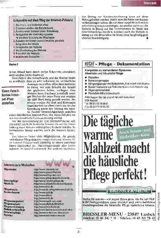 Vorschauseite 4: Dabei sein ist längst nicht mehr alles