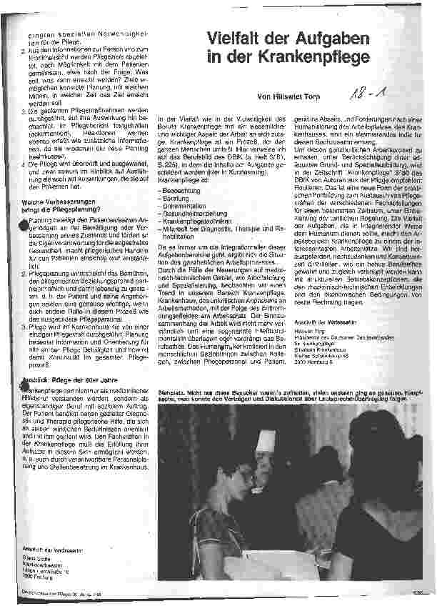 Vorschauseite 2: Pflegeplanung