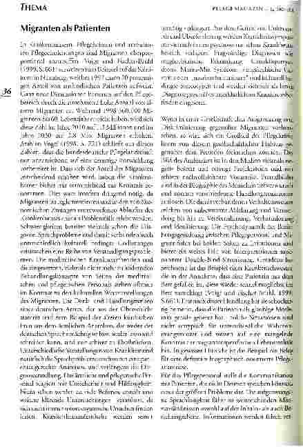 Vorschauseite 5: Migration und Krankenpflege Theorie und Praxis für eine interkulturelle Pflegepädagogik