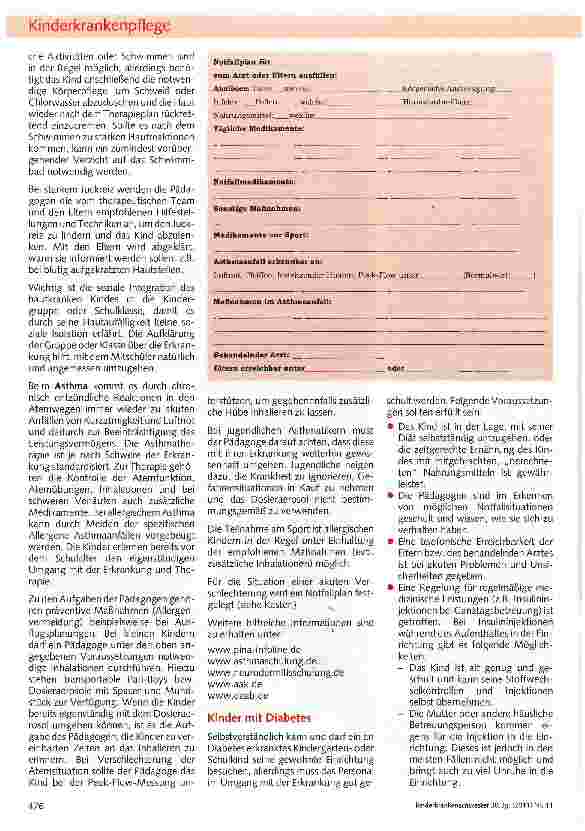 Vorschauseite 5: Das kranke Kind in der pädagogischen Einrichtung