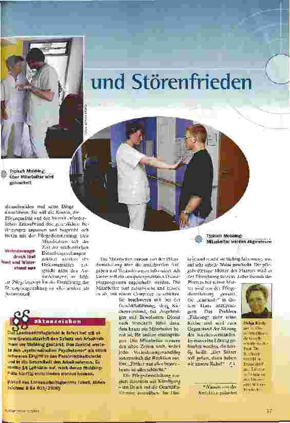 Vorschauseite 2: Von Sündenböcken und Störenfrieden