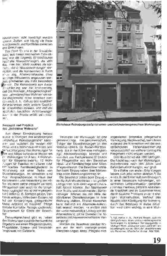 Vorschauseite 2: Altenwohnungen, betreutes Wohnen, Servicehäuser