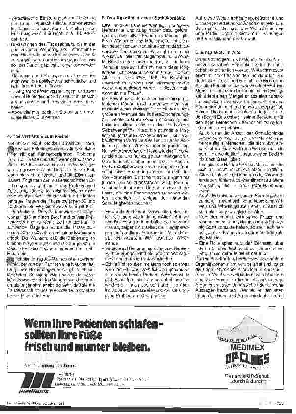 Vorschauseite 2: Psychologische Probleme des Alterns