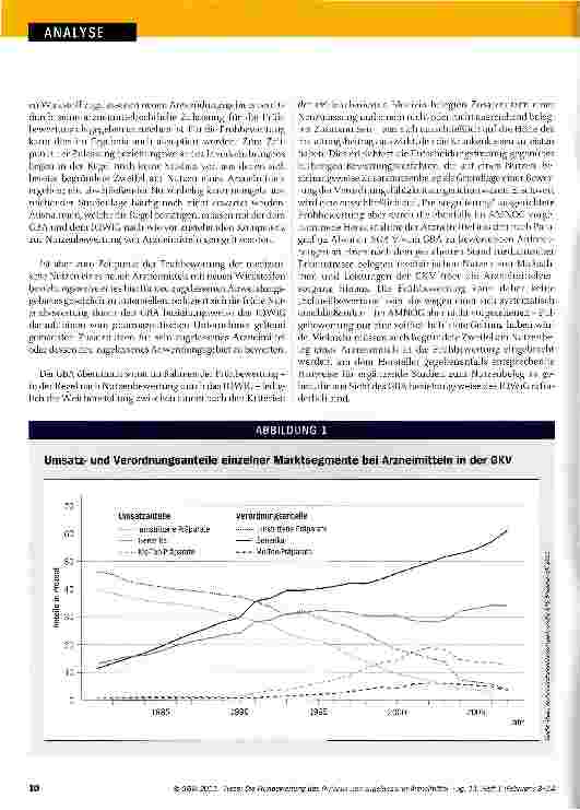 Vorschauseite 3: Die Frühbewertung des Nutzens neu zugelassener ArzneimittelHerausforderung für den Gemeinsamen Bundesausschuss und das Institut für Qualität und Wirtschaftlichkeit im Gesundheitsw…