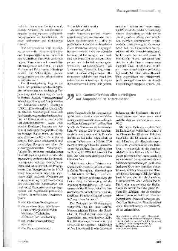 Vorschauseite 2: Gemeinsam zum Erfolg