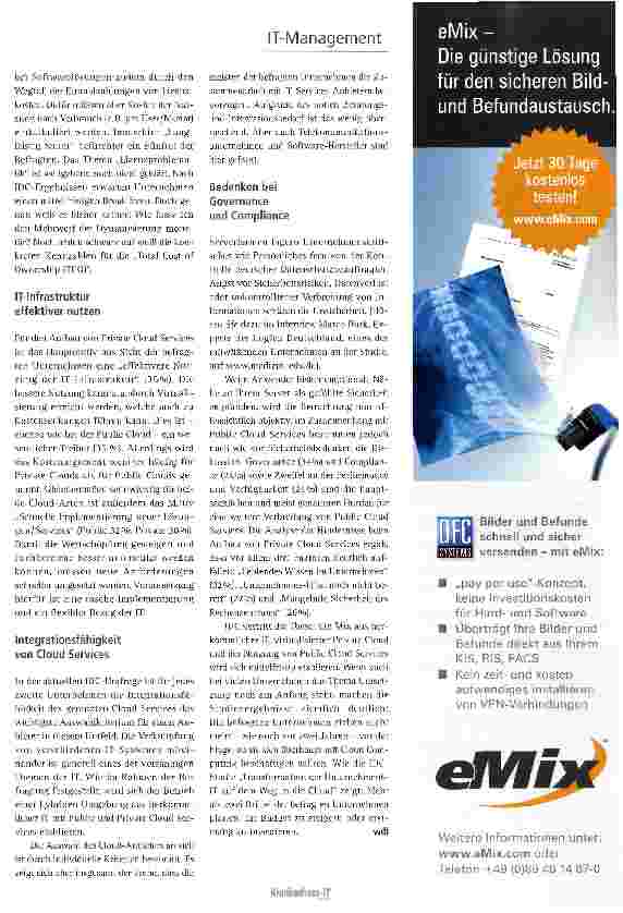 Vorschauseite 2: Unternehmen und IT auf dem Weg in die Cloud