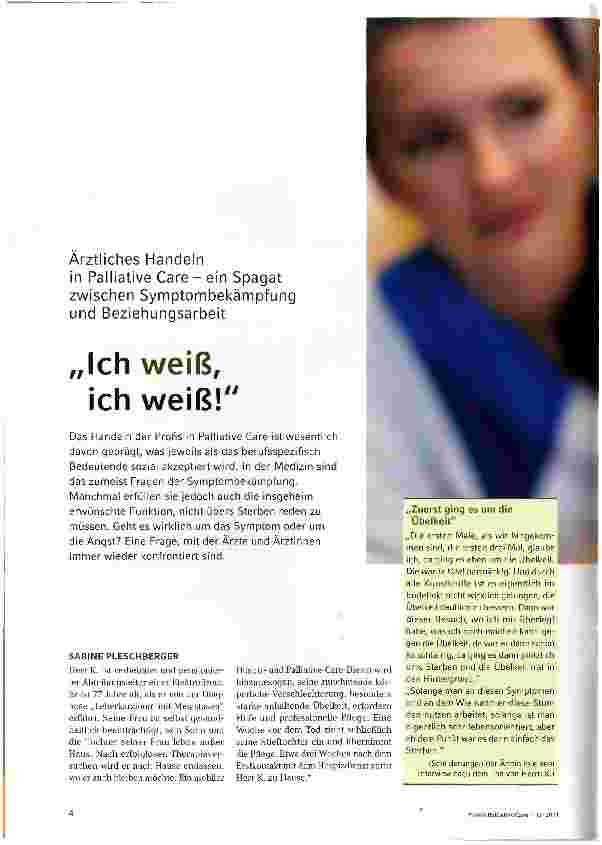 Vorschauseite 1: „Ich weiß, ich weiß!