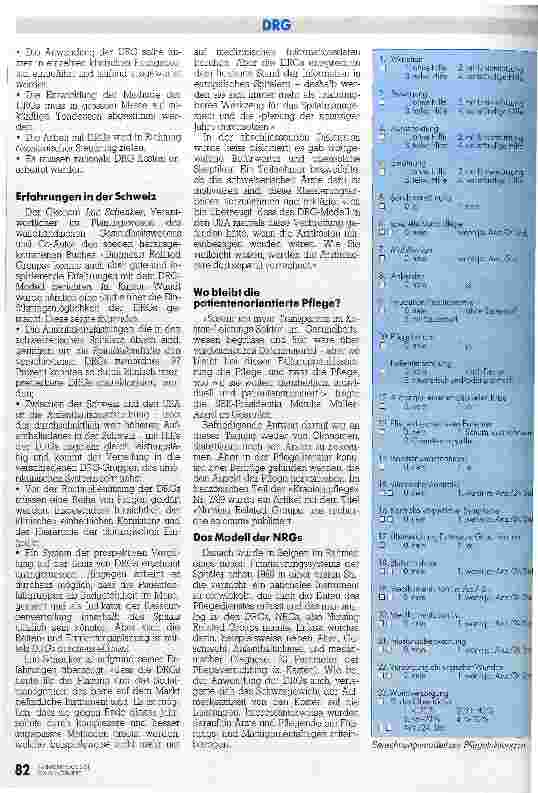 Vorschauseite 3: DRG-Rezept gegen Kostenexplosion?
