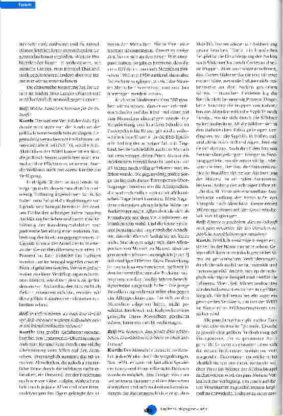 Vorschauseite 2: Die Zukunft der Seuchenbekämpfung