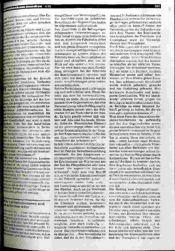Vorschauseite 3: Krankenhaus als lernende Organisation