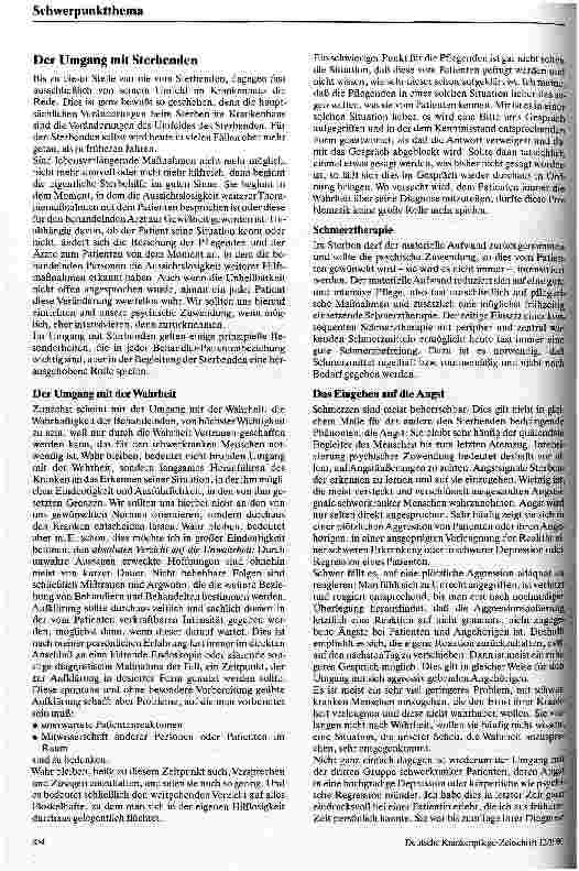 Vorschauseite 5: Sterben im Krankenhaus
