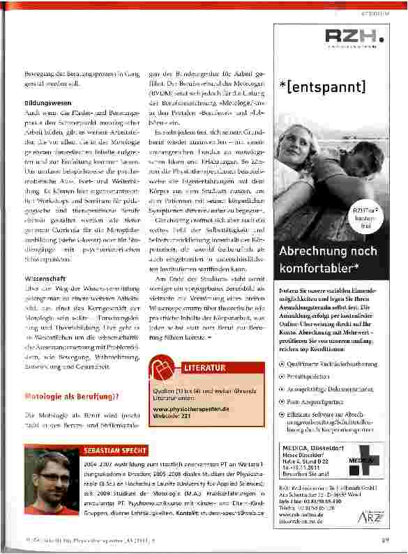 Vorschauseite 3: Psychomotorik und Motologie