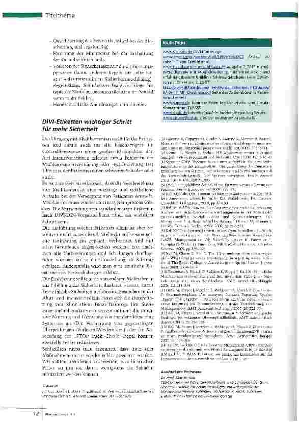 Vorschauseite 6: EtikettenkonzeptMehr Sicherheit durch Farbetiketten