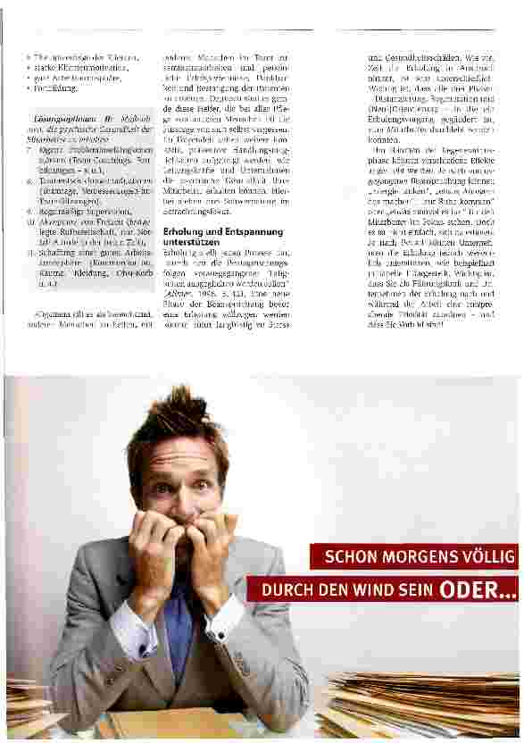 Vorschauseite 3: Gute Pflege für die Pflege