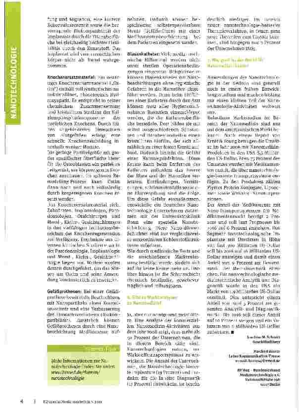 Vorschauseite 3: Schlüsseltechnologie des 21. Jahrhunderts