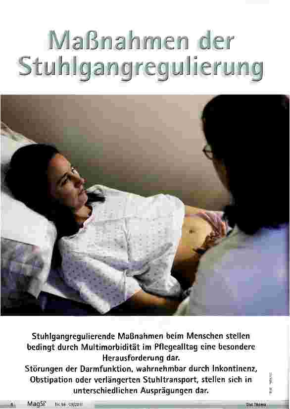 Vorschauseite 1: Maßnahmen der Stuhlregulierung