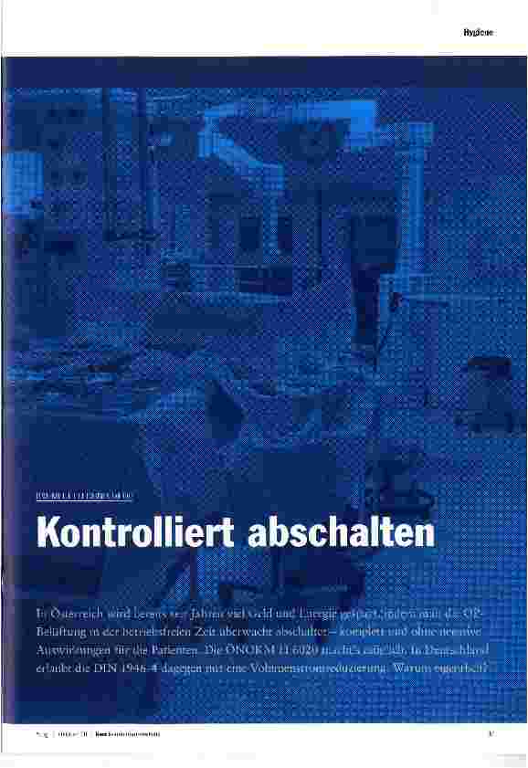 Vorschauseite 2: Kontrolliert abschalten