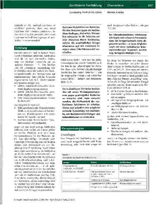 Vorschauseite 2: Prinzipien der Antibiotikatherapie