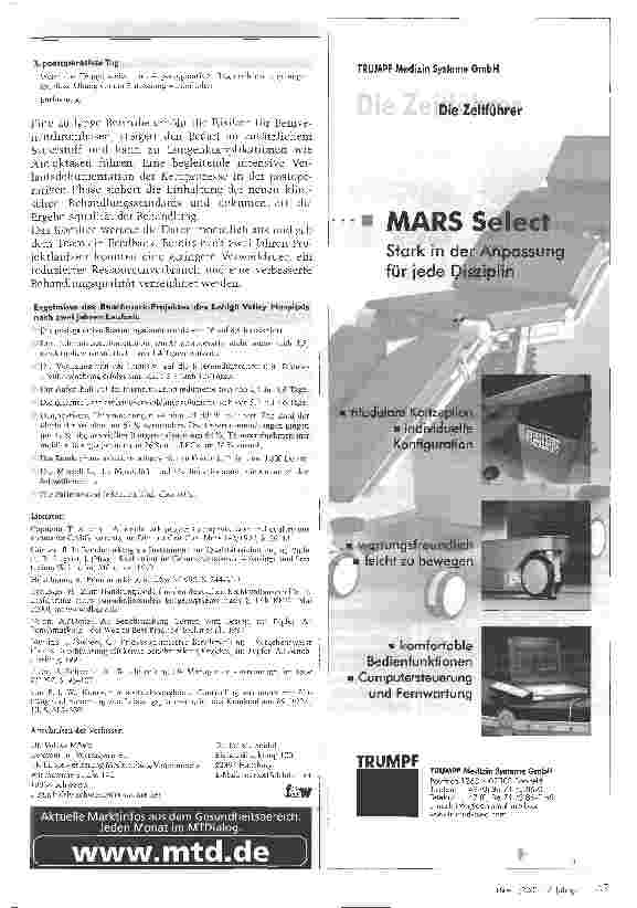 Vorschauseite 4: Mit dem DRG-System kommt der Markt ins KrankenhausDas Benchmarking wird den Krankenhausbetriebsvergleich verdrängen