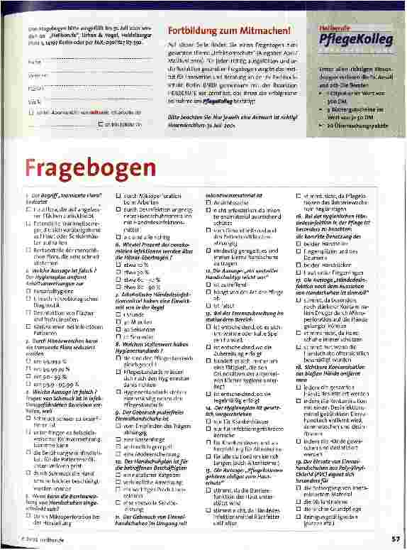 Vorschauseite 4: Einmalhandschuhe und Methoden der Anwendung Infektionsschutz Teil 3