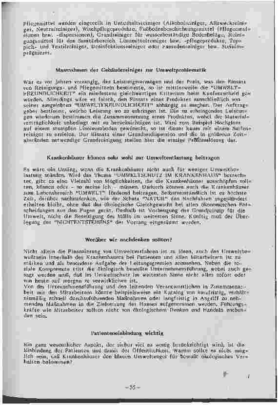 Vorschauseite 5: Verantwortung der Pflegedienstleitung beim Umweltschutz im Krankenhaus