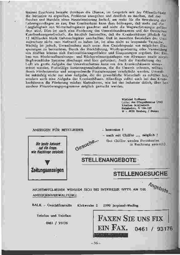 Vorschauseite 6: Verantwortung der Pflegedienstleitung beim Umweltschutz im Krankenhaus