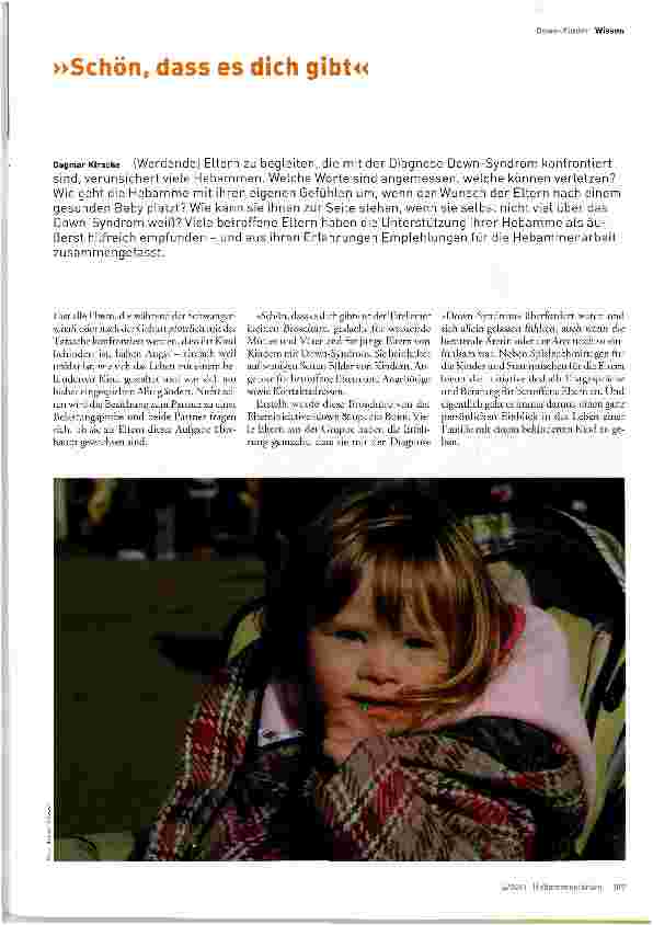 Vorschauseite 1: »Schön, dass es dich gibt«